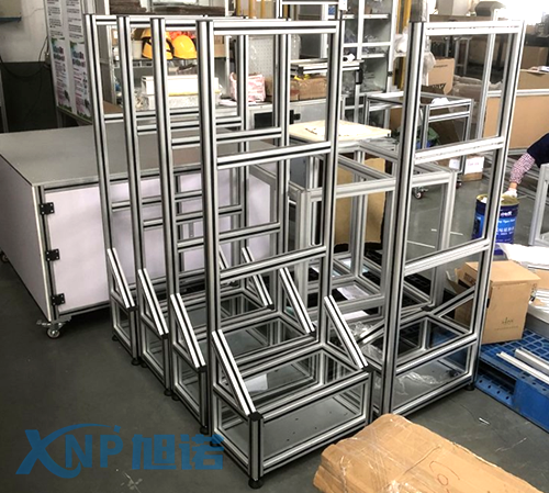 铝型材框架多层支架.png 铝型材框架多层支架.png