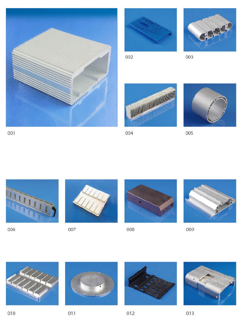 非标铝型材-散热器