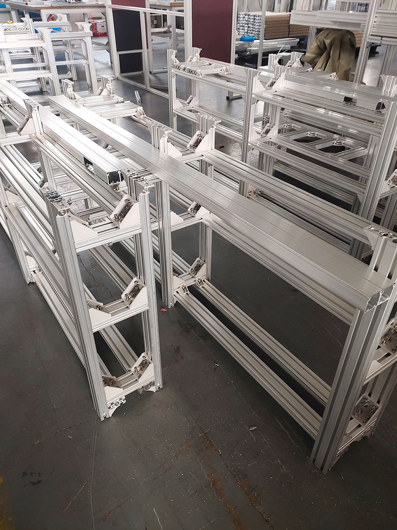 铝型材流水线机架